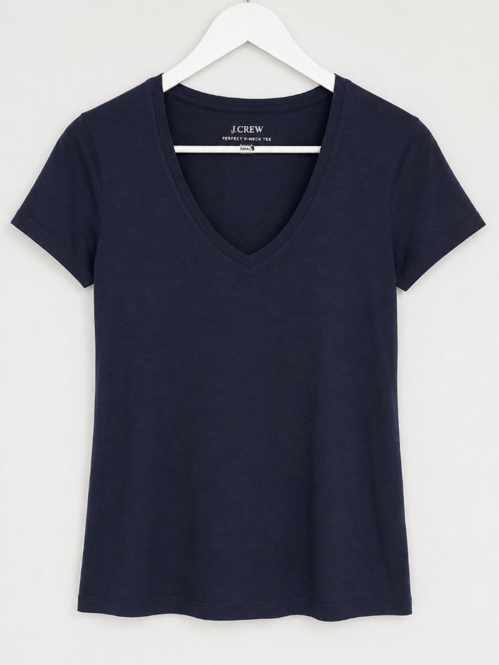 J. Crew Women's Navy Vintage Cotton Knit Top Size S
